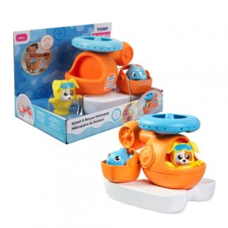 Bath toy, rescue helicopter