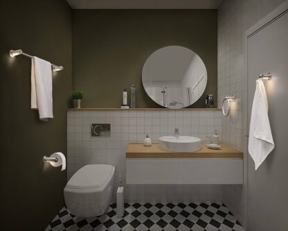 BATHROOM HAND TOWEL HOLDER SENIP44 LEDV - Image 2