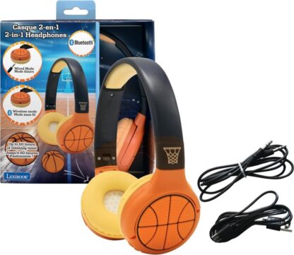 WIRELESS FOLDABLE HEADPHONES, BASKETBALL - Image 3