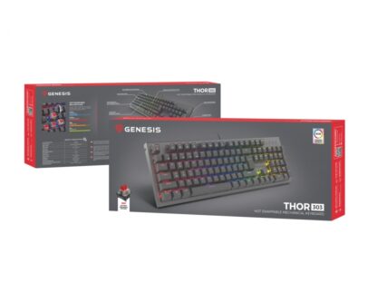 Keyboard Genesis Thor 303 R black - Image 8