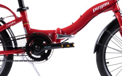 PEGAS CAMPING 20'' ALUMINUM 3S RED WHITE - Image 8