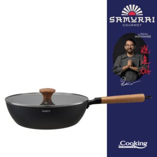 WOK PAN+COVER 28X8CM, RIKITO WATANABE