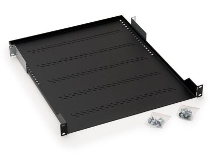 TRITON PERFORATED SHELF 1U / 350 MAX 40KG BLACK