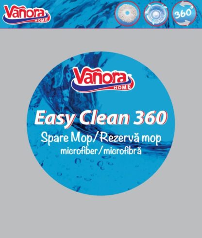 Set of 3 spare 360 rotary mop, Easy Clean - Image 2