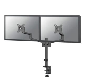 Neomounts double monitor desk stand 17"-27" black