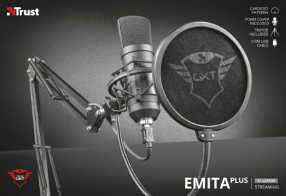 Trust GXT 252+ Emita Plus Streaming Mic - Image 10