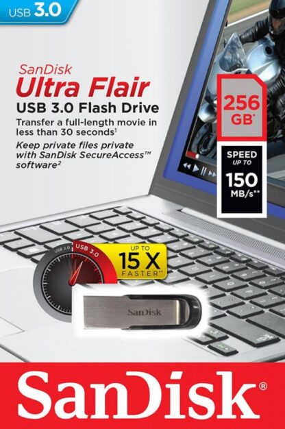 USB 256GB SANDISK SDCZ73-256G-G46 - Image 2