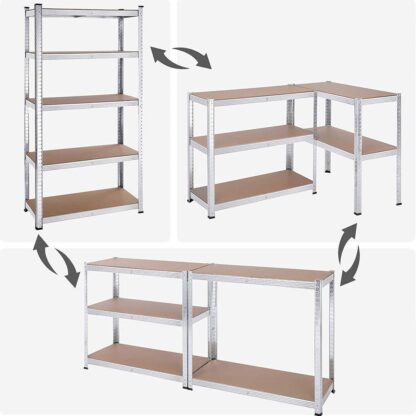HR RAFT METALIC CU 5 POLITE 90*40*180 CM - Image 2