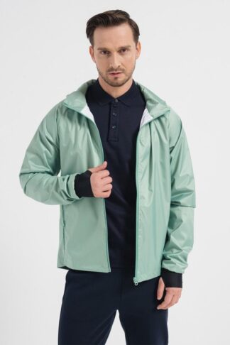 WATERPROOF JACKET B GRANITE GREEN-XXL