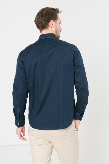 Dark Navy Men's Casual Shirt Xl - Image 3