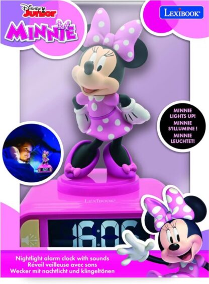 MINNIE M. 3D LIGHT ALARM CLOCK - Image 3