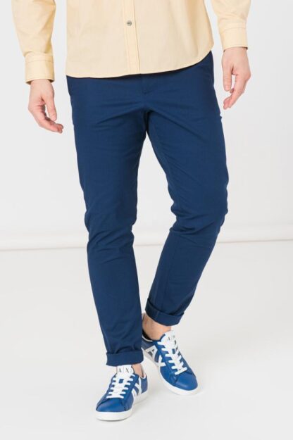 Navy Xl Men's Casual Long Pants