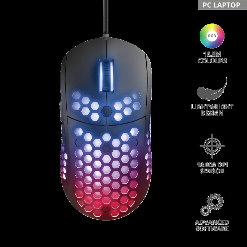 Trust Gxt 960 Graphin Light Gaming Mouse Eu Supplies