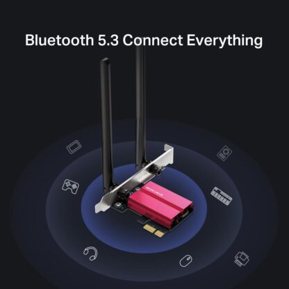 MERCUSYS AXE5400 WIFI BT  PCI-E ADAPTER - Image 2