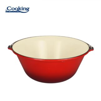 ENAMELED CAST IRON POT, 54X23 CM, 30 L
