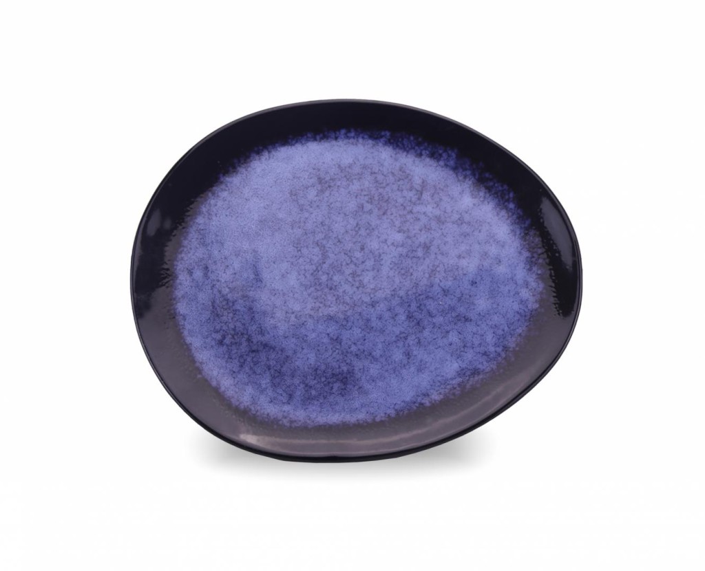 OVAL CERAMIC PLATE 28 CM, SERENITY EU Supplies