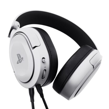 Trust GXT 498W Forta wired headphones, white - Image 3