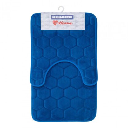 Set of 2 Blue foam bath mats