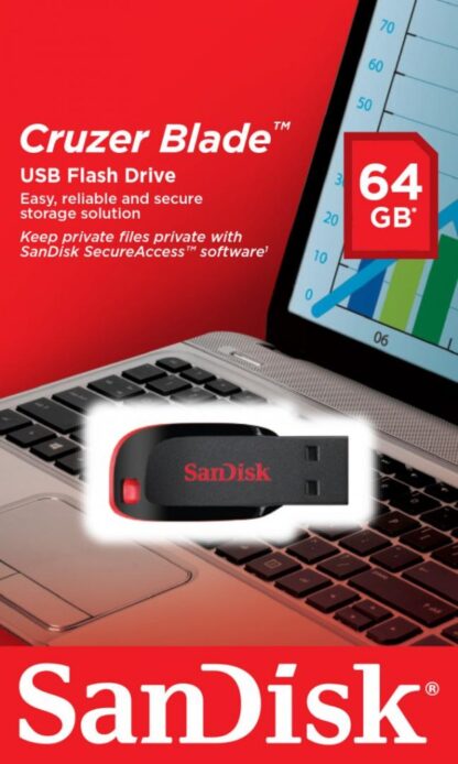 USB 64GB SANDISK SDCZ50-064G-B35 - Image 2