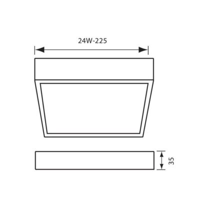 HUGO LED 24W CL-4000K VIVALUX - Image 2