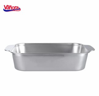 STAINLESS STEEL TRAY 41x24.5x8.5 CM, LORA