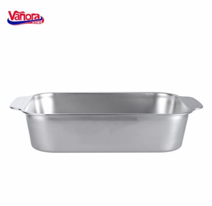 STAINLESS STEEL TRAY 41x24.5x8.5 CM, LORA