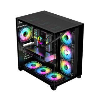 PC Case 1STPLAYER Gaming MV8 BLACK