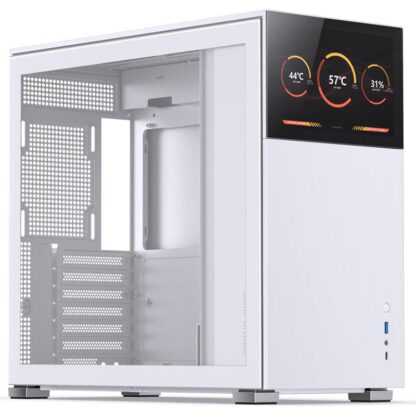 Jonsbo D41 Screen ATX Temp G white