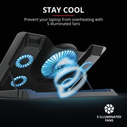 Trust GXT 1125 Quno Laptop Cool Stand 17 - Image 6