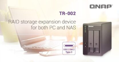 QNAP 2 BAY USB 3.1 GEN 2 TYPE C - Image 3