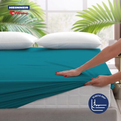 Cearceaf de pat cu elastic 140x200cm TRQ - Image 2