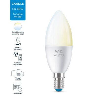 Led bulb PHILIPS WiZ WHITES C37 E14 4.9W - Image 4
