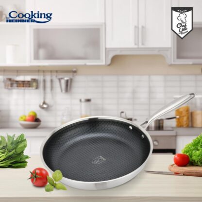 3-LAYER STAINLESS STEEL PAN 20X4 CM TITANIUM3 - Image 5