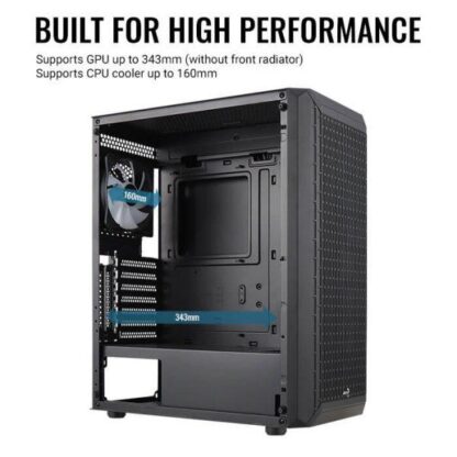 PC Case Aerocool Beam V2 RGB black