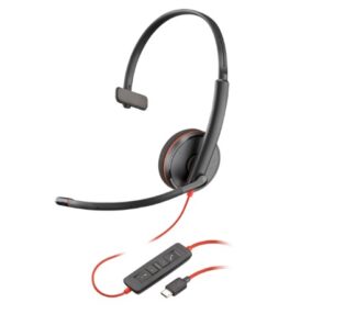 Poly Blackwire 3210 Mono USB-C HS +USB-C/A
