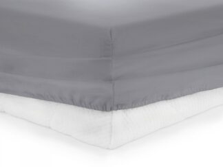 Bed sheet with elastic 90X200 CM - Grey