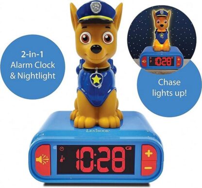 PAW PATROL 3D LIGHT ALARM CLOCK - Image 2