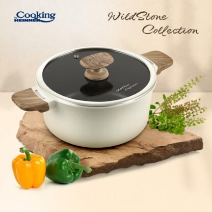 Bowl + Lid 24x12CM, 4.7 L, WILD STONE - Image 3