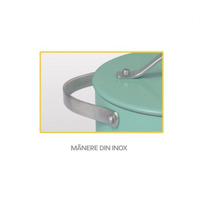 COOKING SET 5 PIECES PRESSED ALUMINUM, CHALK - Image 6