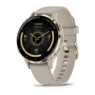 Garmin Venu 3S Soft Gold/French Gray watch