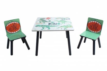 Set of 2 chairs + Dinosaurs desk