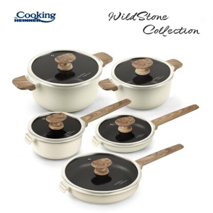 Aluminum pan + Lid 26x5.5 CM, WILD STONE - Image 4