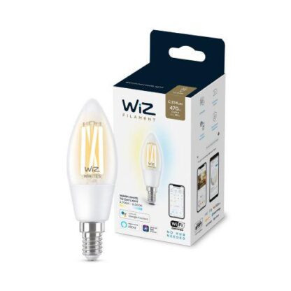 Led bulb PHILIPS WiZ WHITES C35, E14 - Image 3