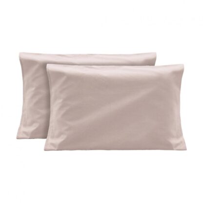 SET OF 2 PILLOW CASES 50X70 CM CREAM
