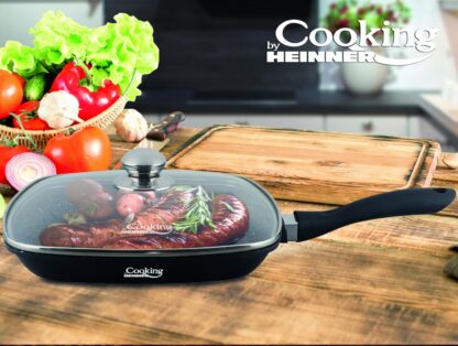 AL GRILL PAN + CAP 28X4.5CM, DARK LINE - Image 6