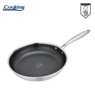 STAINLESS STEEL PAN 3 LAYERS 24X4.5, TITANIUM3