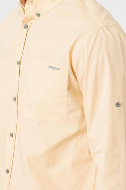 Men's Casual Shirt Beige Xl - Image 6