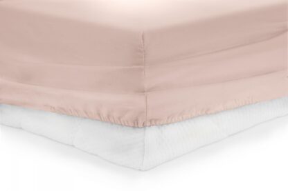 Bed sheet with elastic 180X200 CM - Pink