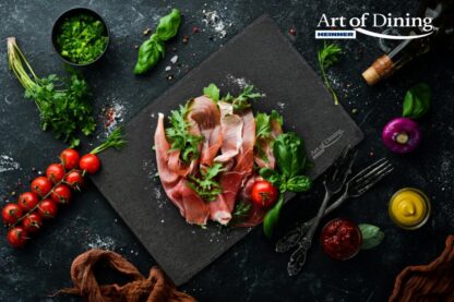 RECTANGULAR SLATE PLATE, 30X20CM
