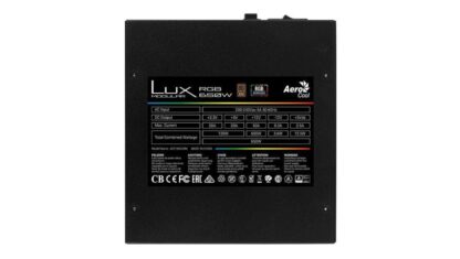 PSU Aerocool Lux RGB 650 650W RGB - Image 3